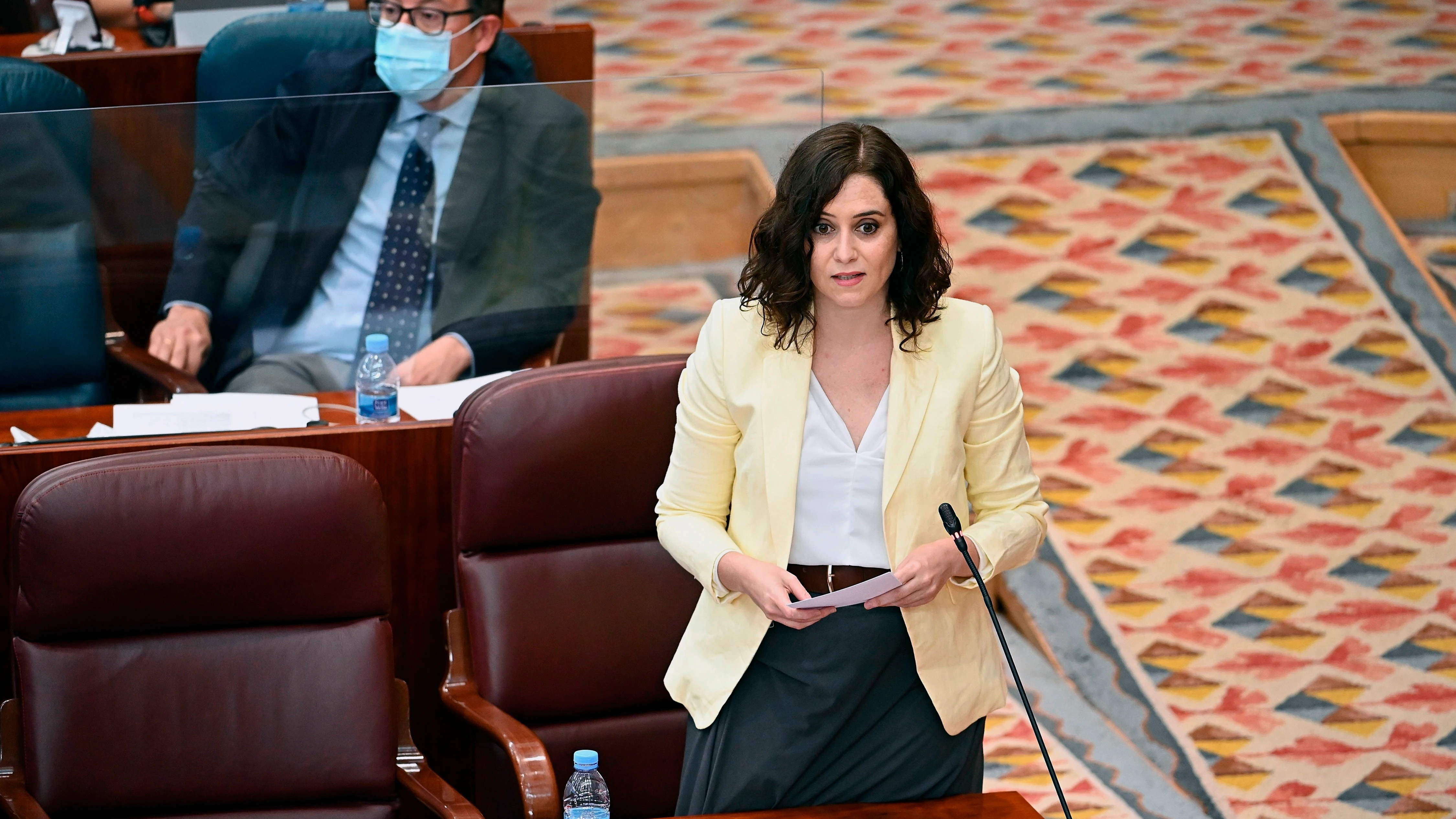La presidenta de la Comunidad de Madrid, Isabel Díaz Ayuso La presidenta de la Comunidad de Madrid, Isabel Díaz Ayuso