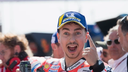Jorge Lorenzo con Ducati Jorge Lorenzo con Ducati