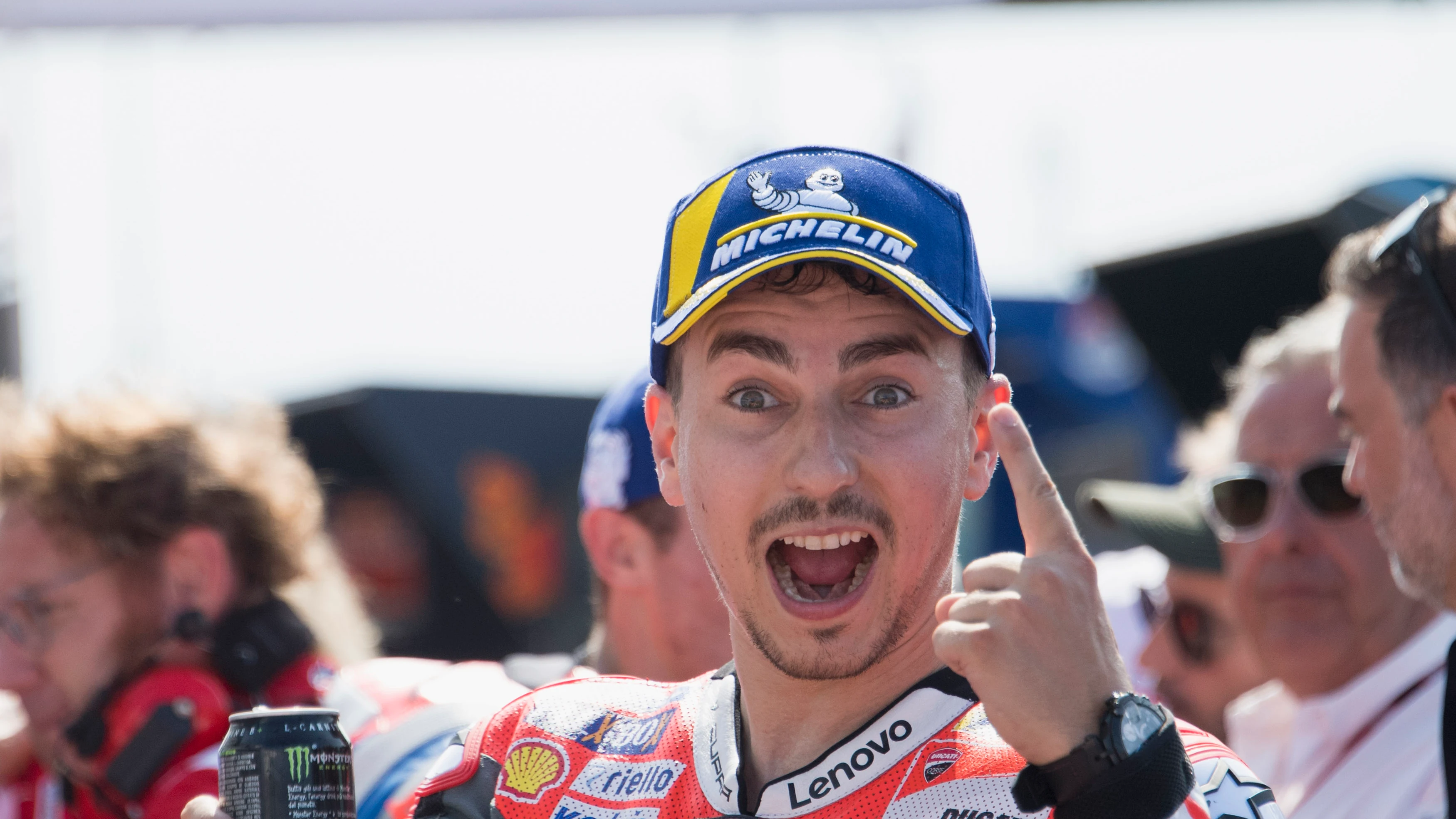 Jorge Lorenzo con Ducati