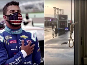 Bubba Wallace y la soga hallada en su garaje Bubba Wallace y la soga hallada en su garaje