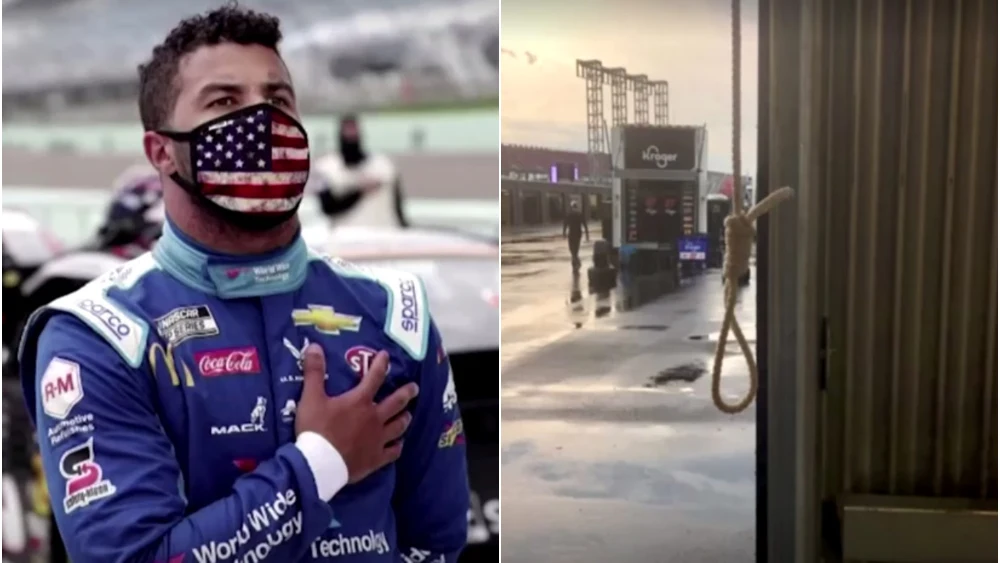 Bubba Wallace y la soga hallada en su garaje