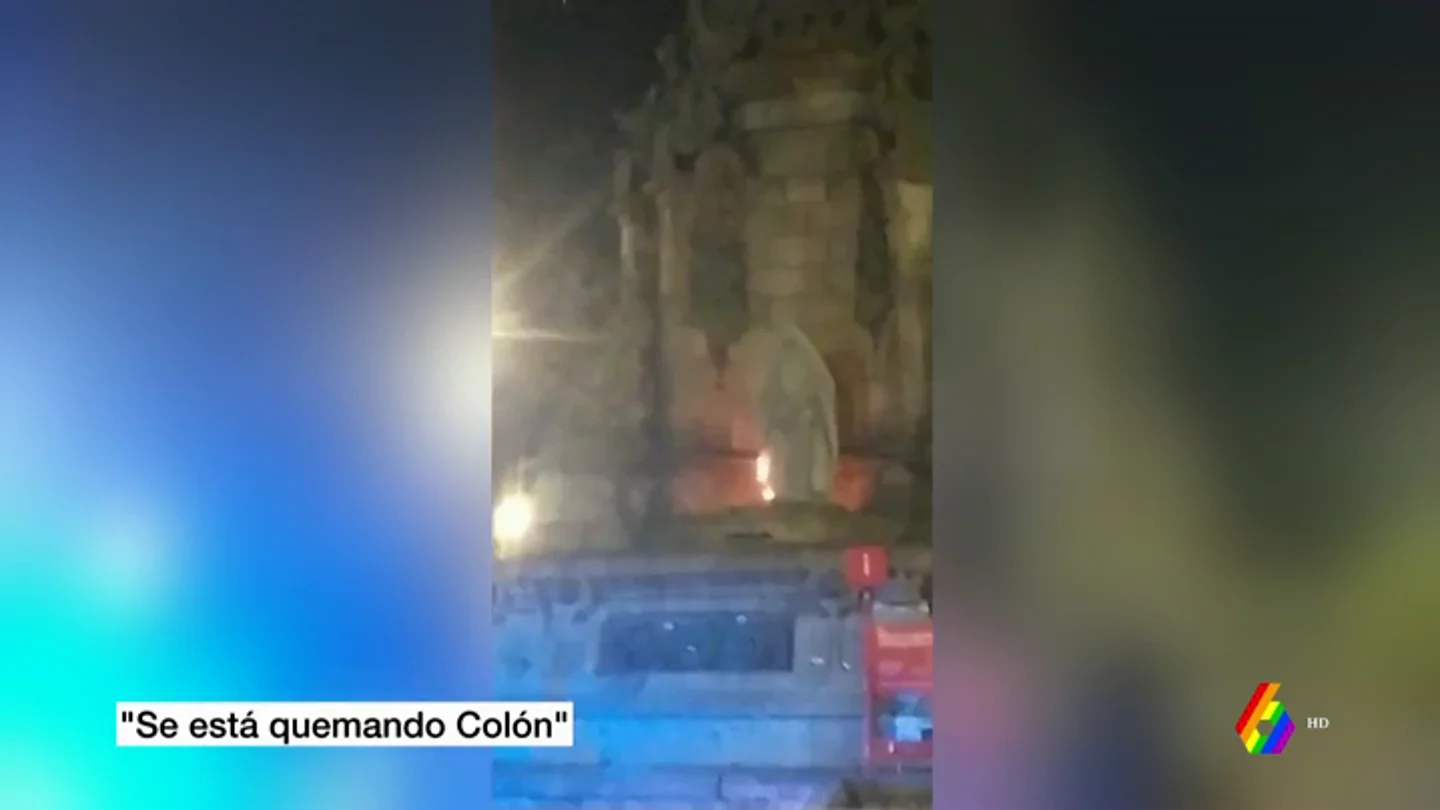 Estatua de Colón en Barcelona Estatua de Colón en Barcelona