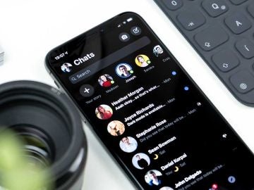 Modo oscuro Messenger