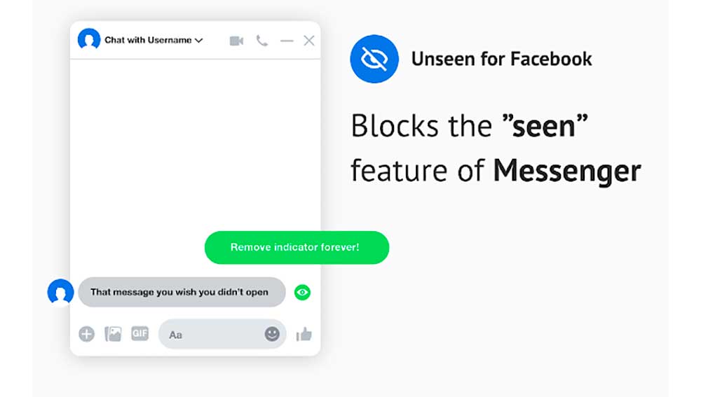 Intimidad total con esta extensión de Chrome para Messenger