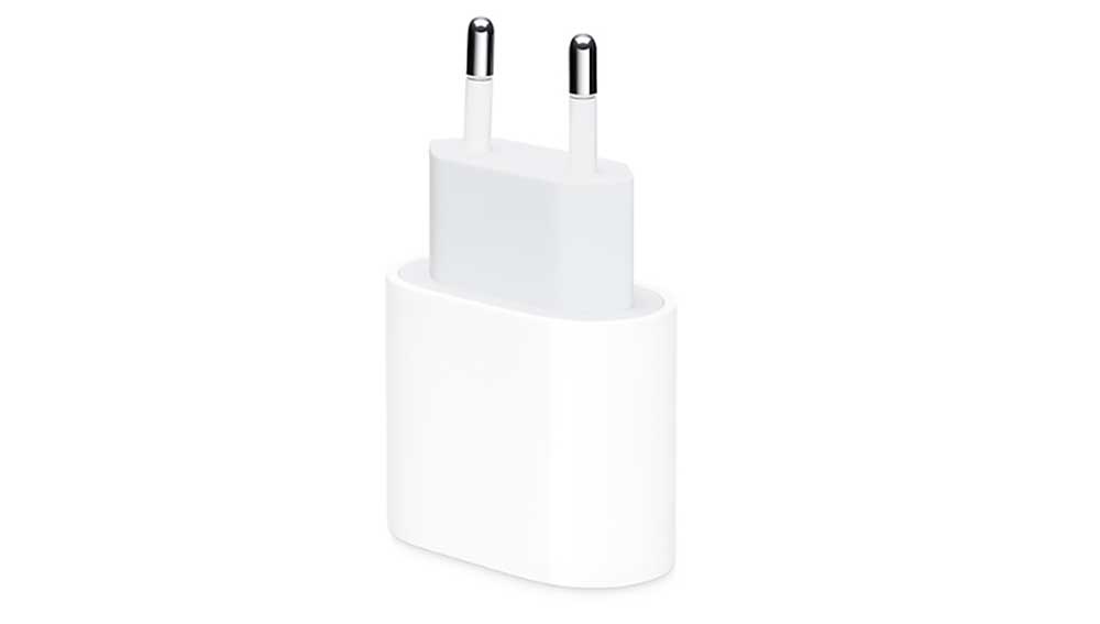 Un cargador de iPhone