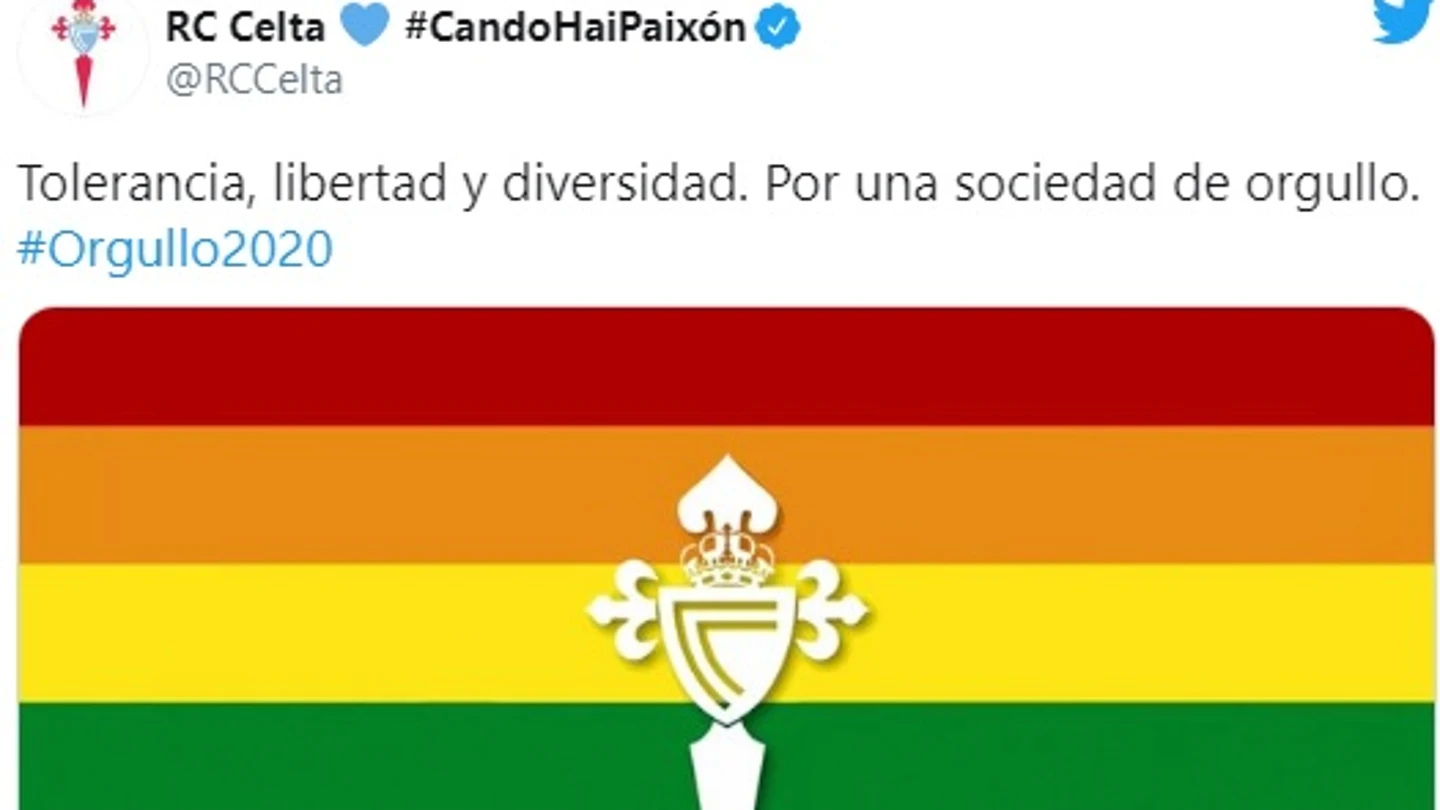 Mensaje del Celta en Twitter Mensaje del Celta en Twitter