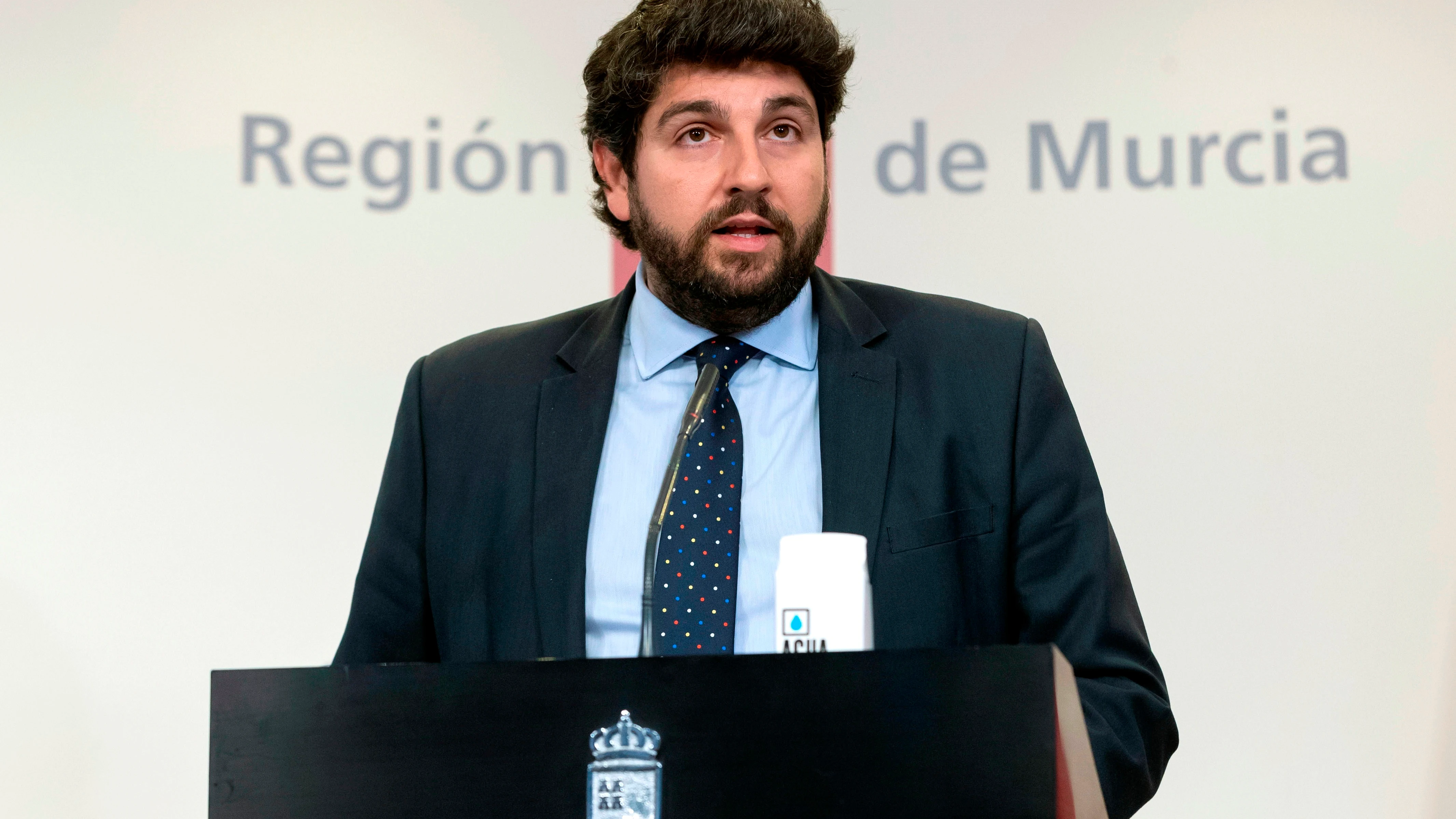 El presidente de la Región de Murcia, Fernando López Miras