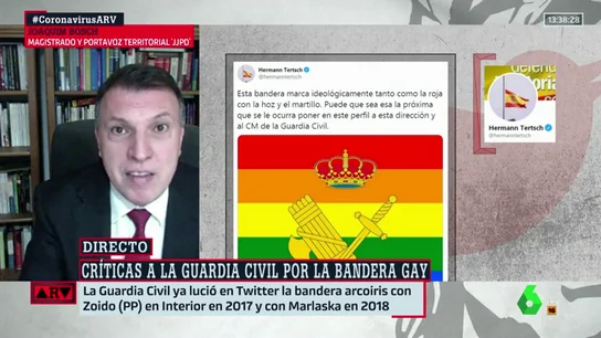 Bosch, sobre la bandera LGTBI en las instituciones: "Promover la no discriminación no es ideología, sino un deber" Bosch, sobre la bandera LGTBI en las instituciones: "Promover la no discriminación no es ideología, sino un deber"