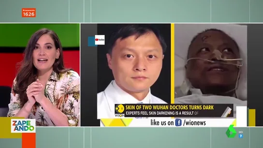 Este es el motivo por el que dos médicos chinos cambiaron de color de piel tras contagiarse de coronavirus Este es el motivo por el que dos médicos chinos cambiaron de color de piel tras contagiarse de coronavirus