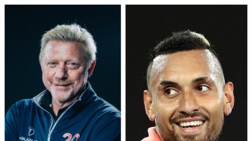 Boris Becker y Nick Kyrgios