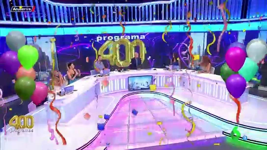 Aruser@s cumple 400 programas arrasando en las mañanas de laSexta Aruser@s cumple 400 programas arrasando en las mañanas de laSexta