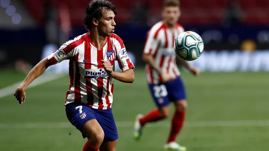 Joao Félix, en un partido con el Atlético de Madrid.