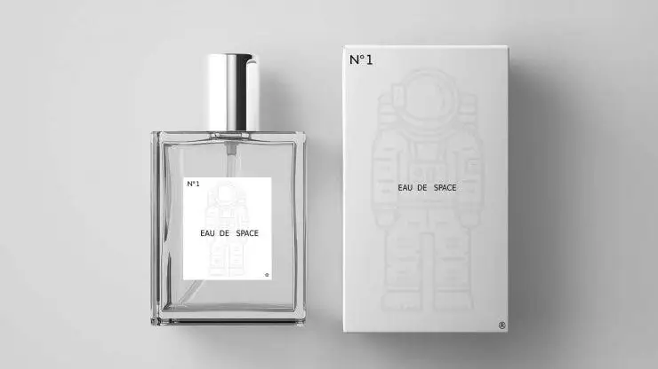 Frasco de 'Eau de Space'