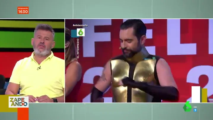 La reacción de los zapeadores al ver a Dani Mateo con el vestido de Pedroche en las campanadas