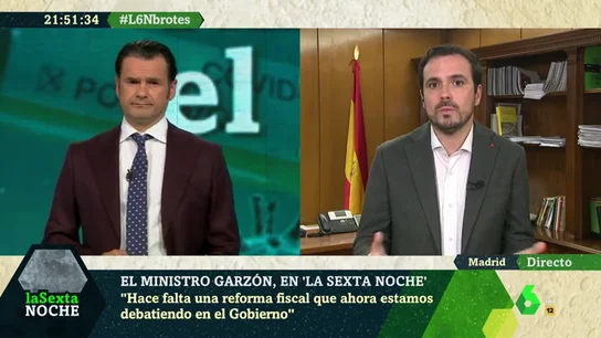 Alberto Garzón en laSexta Noche Alberto Garzón en laSexta Noche