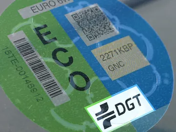 Etiqueta DGT Etiqueta DGT
