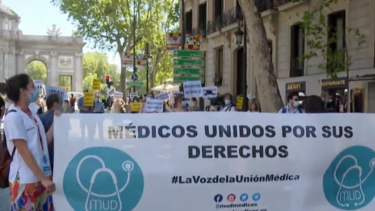 Movilización de sanitarios en Madrid Movilización de sanitarios en Madrid
