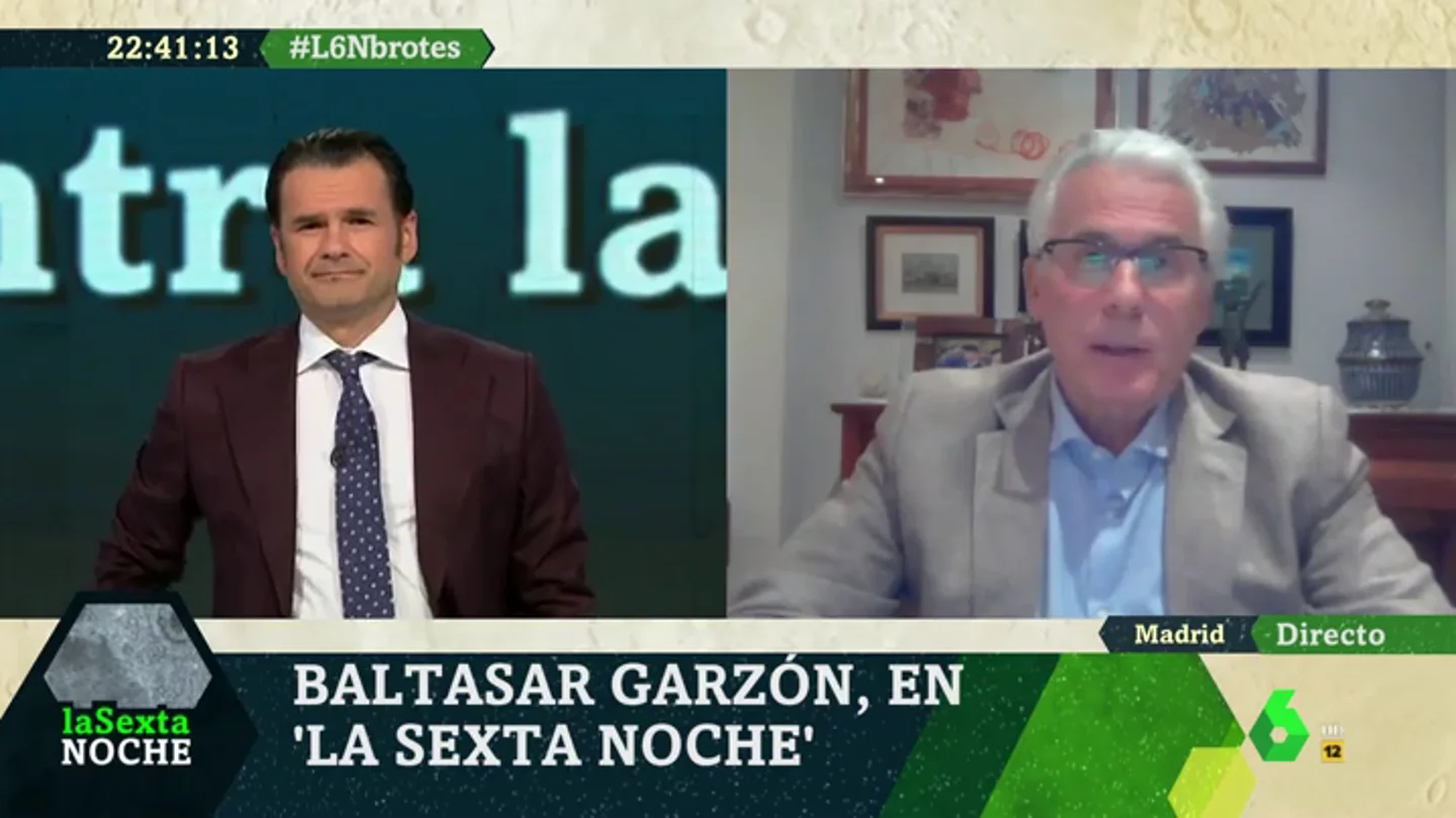 Baltasar Garzón en laSexta Noche Baltasar Garzón en laSexta Noche