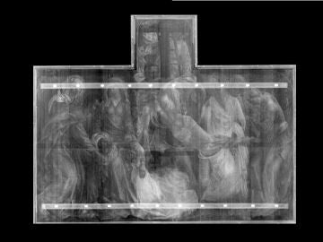 Rayos X de 'El Descendimiento', de Rogier van der Weyden Rayos X de 'El Descendimiento', de Rogier van der Weyden
