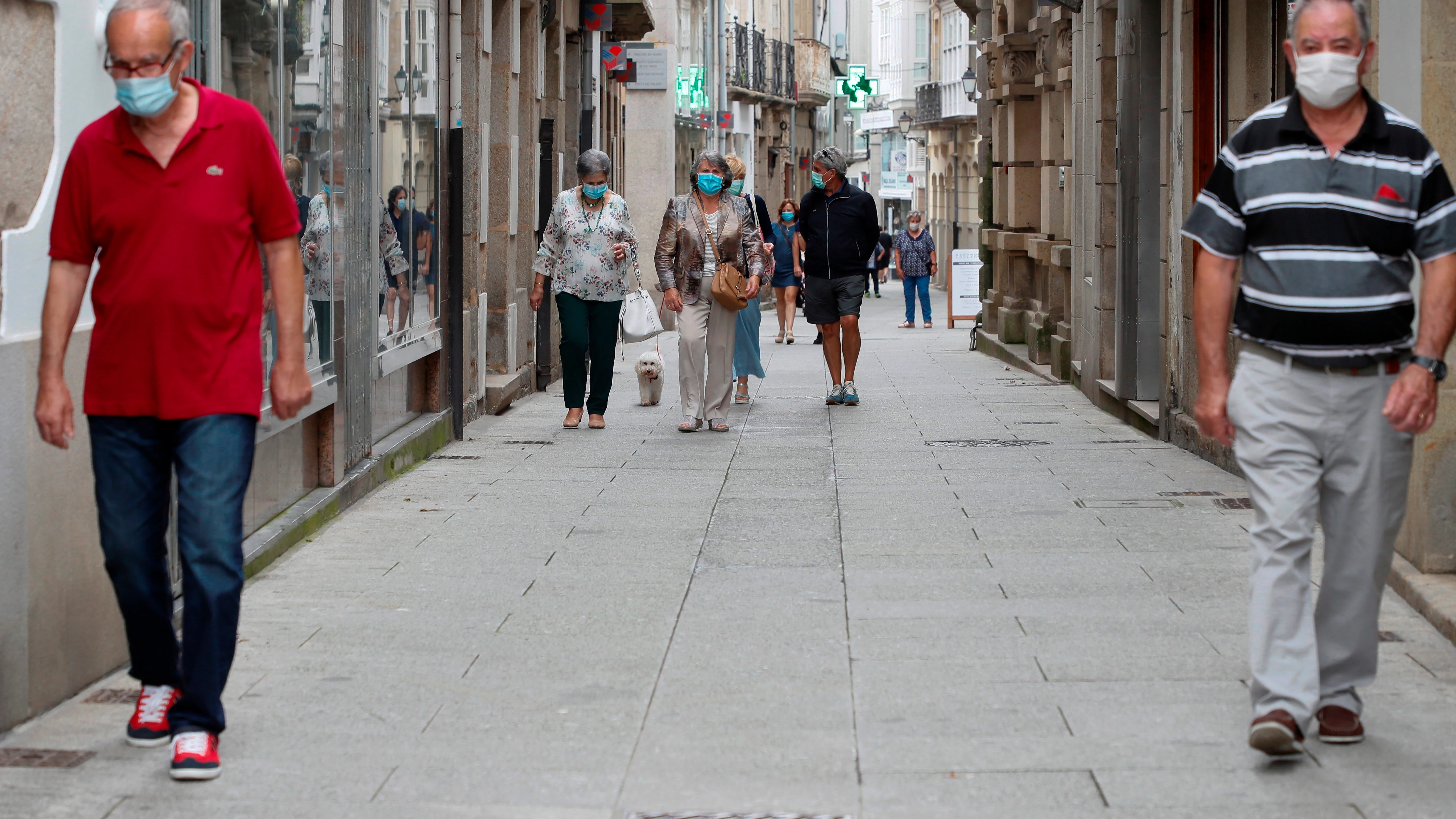 Vista de la localidad de Viveiro (Lugo)