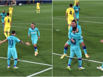Leo Messi y Antoine Griezmann Leo Messi y Antoine Griezmann