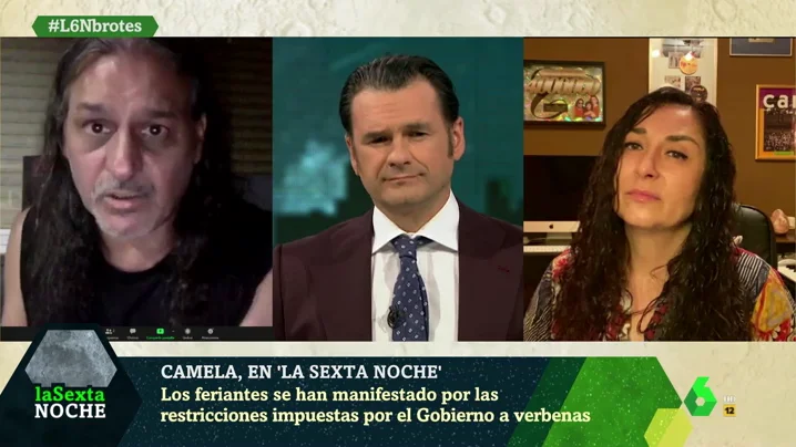 Camela, sobre los feriantes: "Se está haciendo una injusticia; si los parques temáticos abren, ¿por qué no se van a abrir las verbenas?"