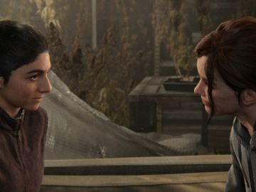 Dina y Ellie, en The Last of Us Parte II Dina y Ellie, en The Last of Us Parte II