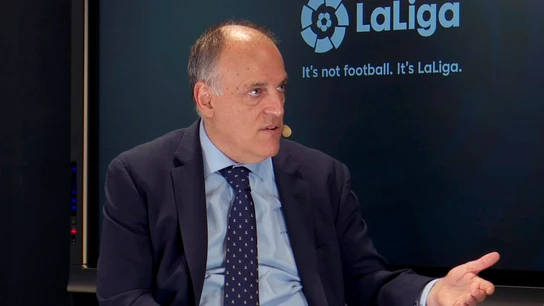 El presidente de LaLiga, Javier Tebas El presidente de LaLiga, Javier Tebas