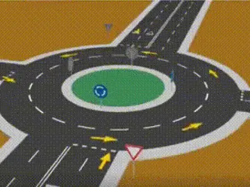 El 'método cansino' para las rotondas El 'método cansino' para las rotondas