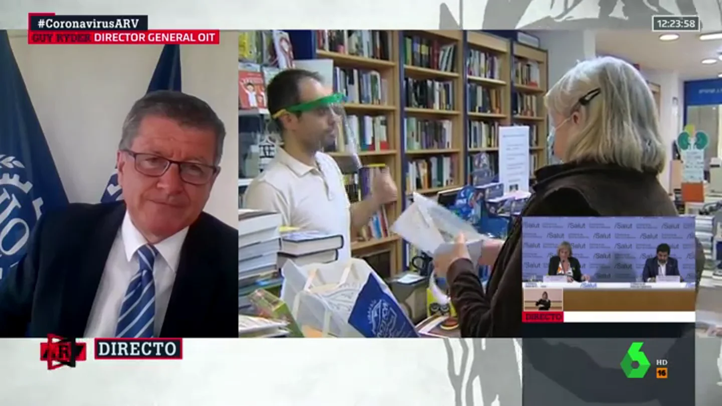 El director general de la Organización Internacional del Trabajo, Guy Ryder. oit