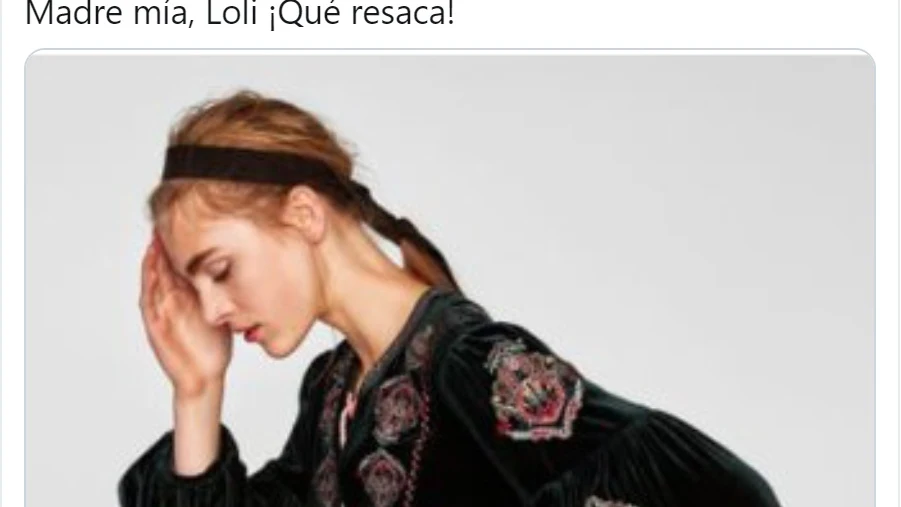 Captura de uno de los post de la cuenta "Modelos con ciática"