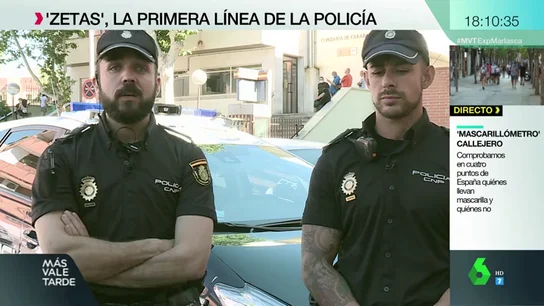 Los 'zetas', la primera línea de la Policía: estas son sus misiones más extremas Los 'zetas', la primera línea de la Policía: estas son sus misiones más extremas