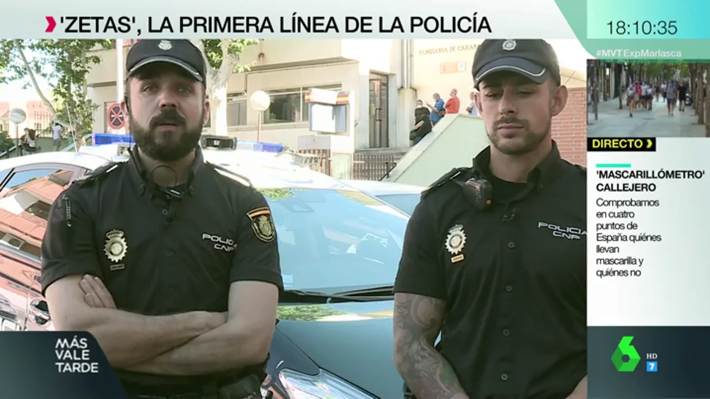 Los 'zetas', la primera línea de la Policía: estas son sus misiones más extremas Los 'zetas', la primera línea de la Policía: estas son sus misiones más extremas