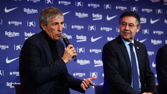 Setién y Bartomeu Setién y Bartomeu