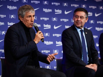 Setién y Bartomeu Setién y Bartomeu