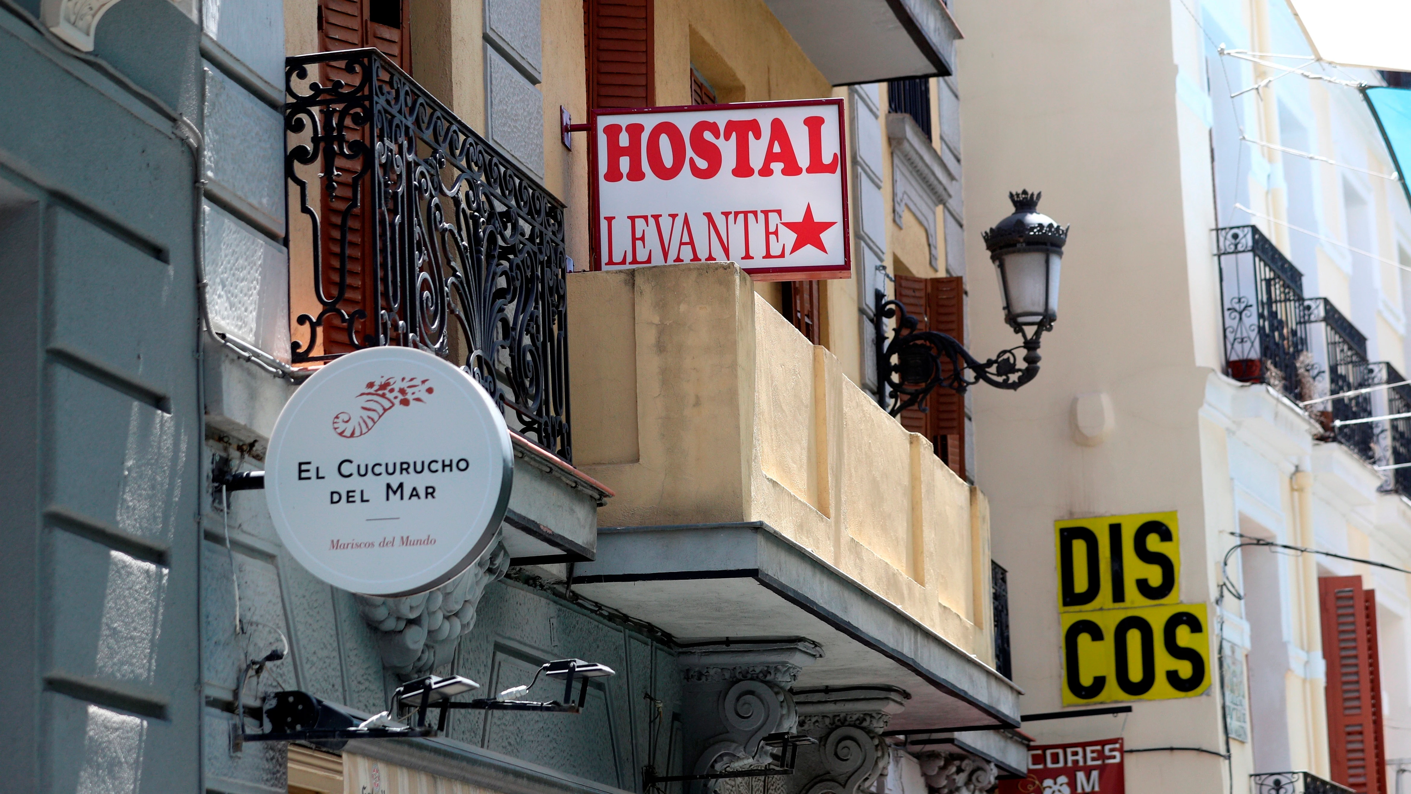 Hostal donde ocurrieron los hechos en Madrid