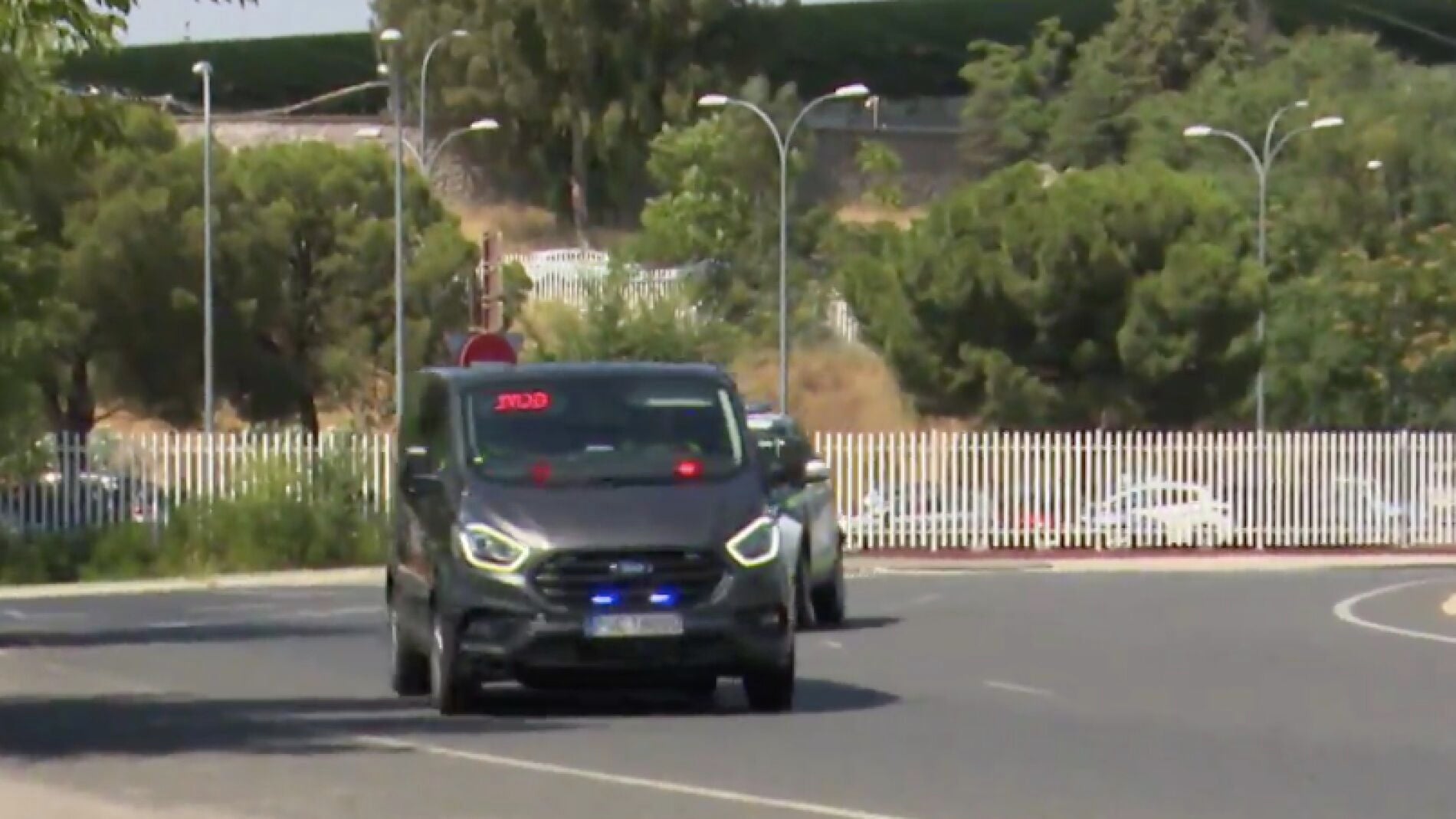 Las furgonetas camufladas de la DGT 