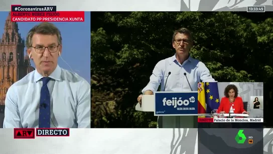 El presidente de la Xunta de Galicia, Alberto Núñez-Feijóo. feijoo