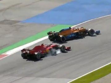 Vettel y Sainz Vettel y Sainz