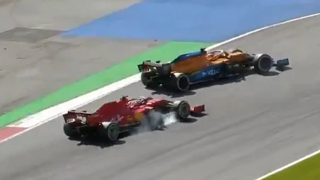 Vettel y Sainz