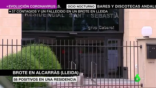 Residencia en la que se ha producido un brote en Alcarràs Residencia en la que se ha producido un brote en Alcarràs