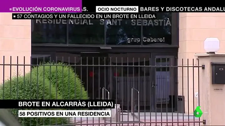 Residencia en la que se ha producido un brote en Alcarràs