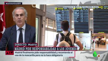 La Comunidad de Madrid pide PCR y un certificado negativo 48 horas antes de viajar a España