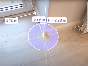 Midiendo una habitación Midiendo una habitación