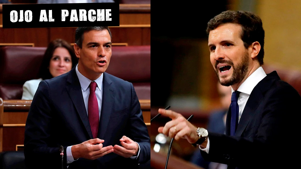 Pedro Sánchez y Pablo Casado