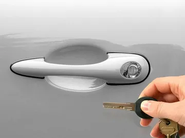 Cerradura de un coche Cerradura de un coche