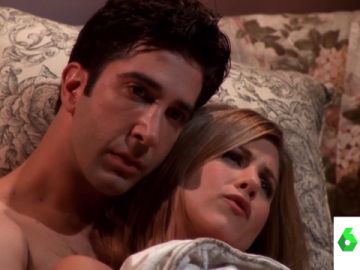 La ruptura de Rachel y Ross en 'Friends' La ruptura de Rachel y Ross en 'Friends'
