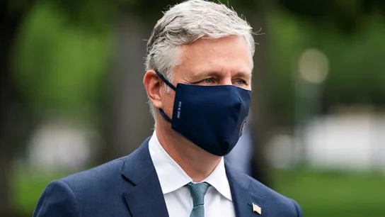 El asesor de seguridad nacional de la Casa Blanca, Robert O'Brien El asesor de seguridad nacional de la Casa Blanca, Robert O'Brien