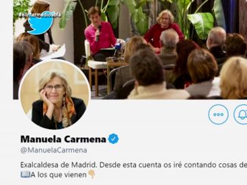 Twitter de Manuela Carmena