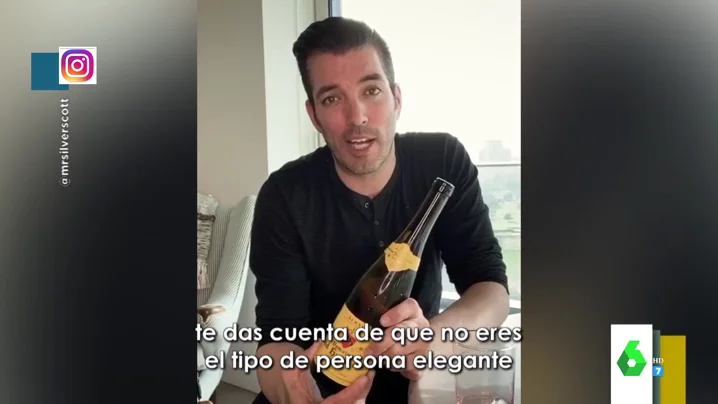 Cómo abrir una botella de vino sin sacacorchos: así lo explica paso a paso Silver Scott